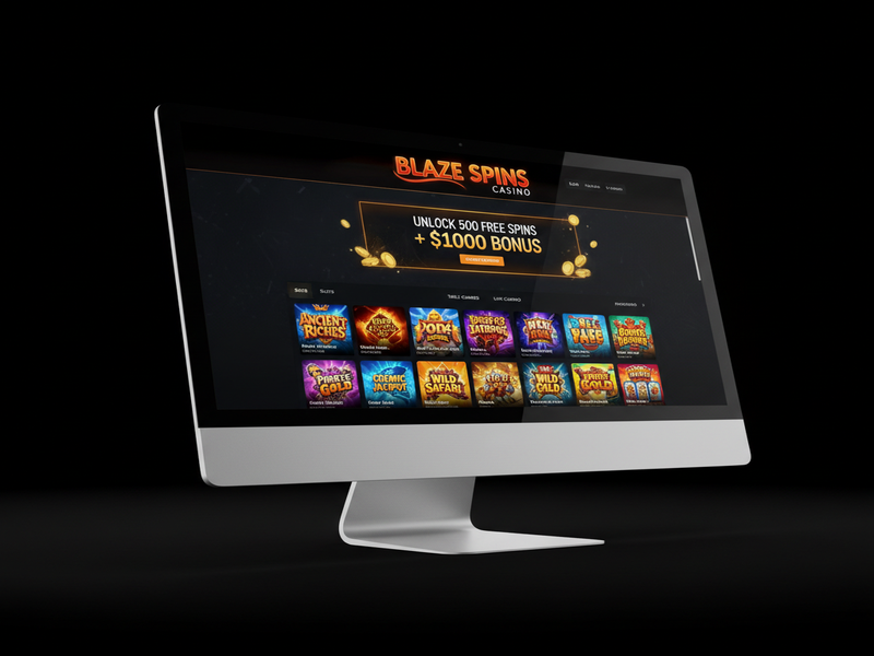 Blaze Spins Casino Casino on Computer