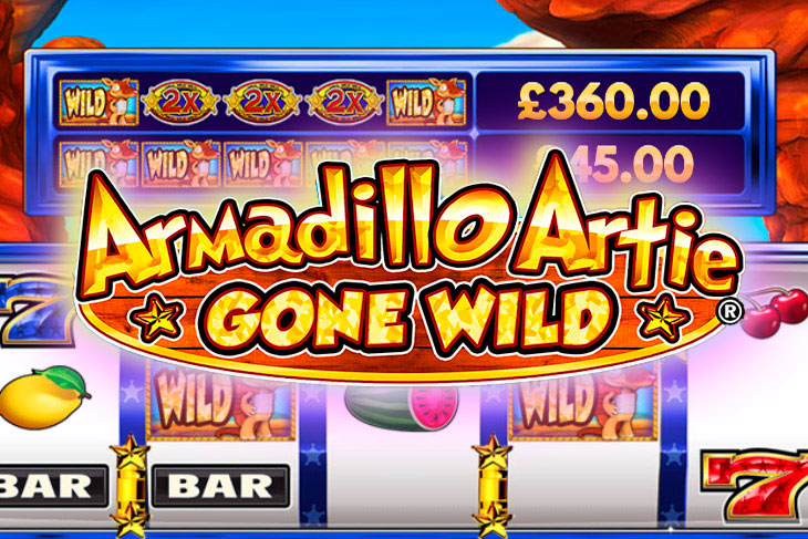 Armadillo Artie Gone Wild - DWG slot at Blaze Spins Casino Casino