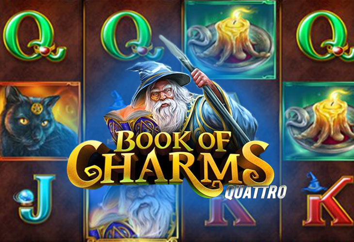 Book of Charms Quattro - Stakelogic slot at Blaze Spins Casino Casino