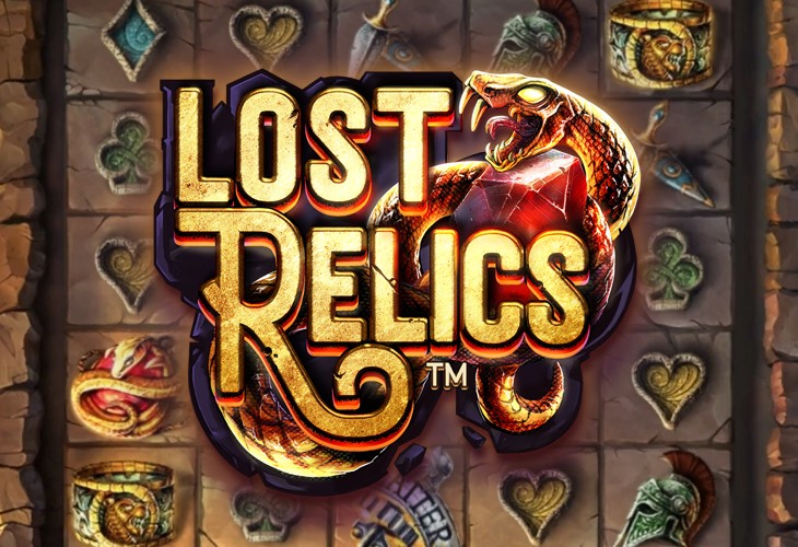 Lost Relics - NetEnt slot at Blaze Spins Casino Casino